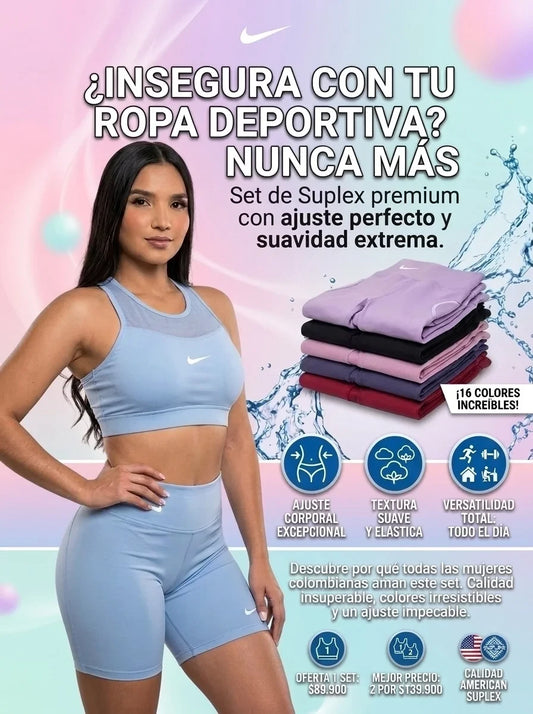 SET BIKER + TOP NK
